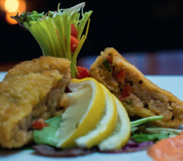 Crab Cakes with Roasted Red Pepper Remoulade