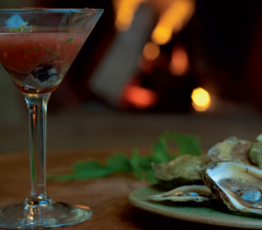 Ruisseau Oysters in Fresh Tomato Marinade