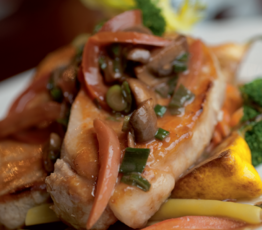 Pork Steak with Pommery Mustard Sauce