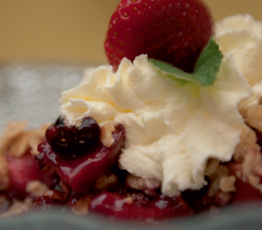 South Shore Bumbleberry Crisp
