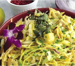 Mango Red Onion Coleslaw