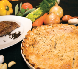 Grilled Steak and Irish Stout Pie