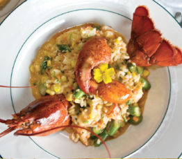 Lobster Risotto with Coral Butter