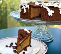 Coffee Mousse Chocolate Cake