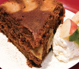 Triple-Ginger Apple Gingerbread