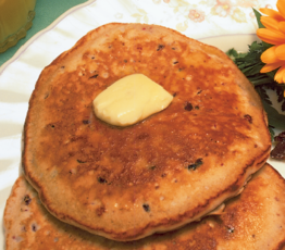 Cranberry Almond Pancakes