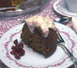 Peerless Cranberry Carrot Cake