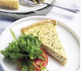 Snow Crab Quiche