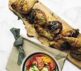 Provencal Charcoal Grilled Chicken