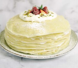 Strawberry Crepe Cake