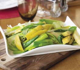 Joyous Julienne of Turnips and Leeks
