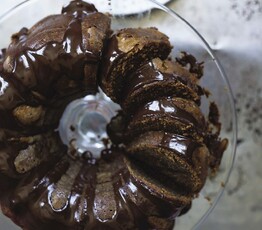 Celebration Chocolate Rum Cake