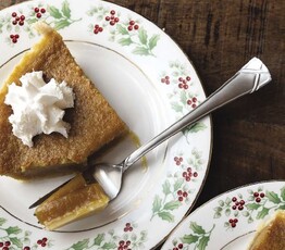 Acadian Tarte au Sucre de Noel
