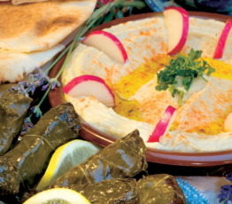 Hummus and Yabrak