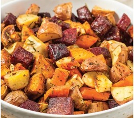 Maple Glazed Root Vegetables Pot au Feu