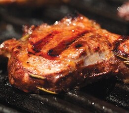 Maple and Mustard Barbecued Lamb Chops