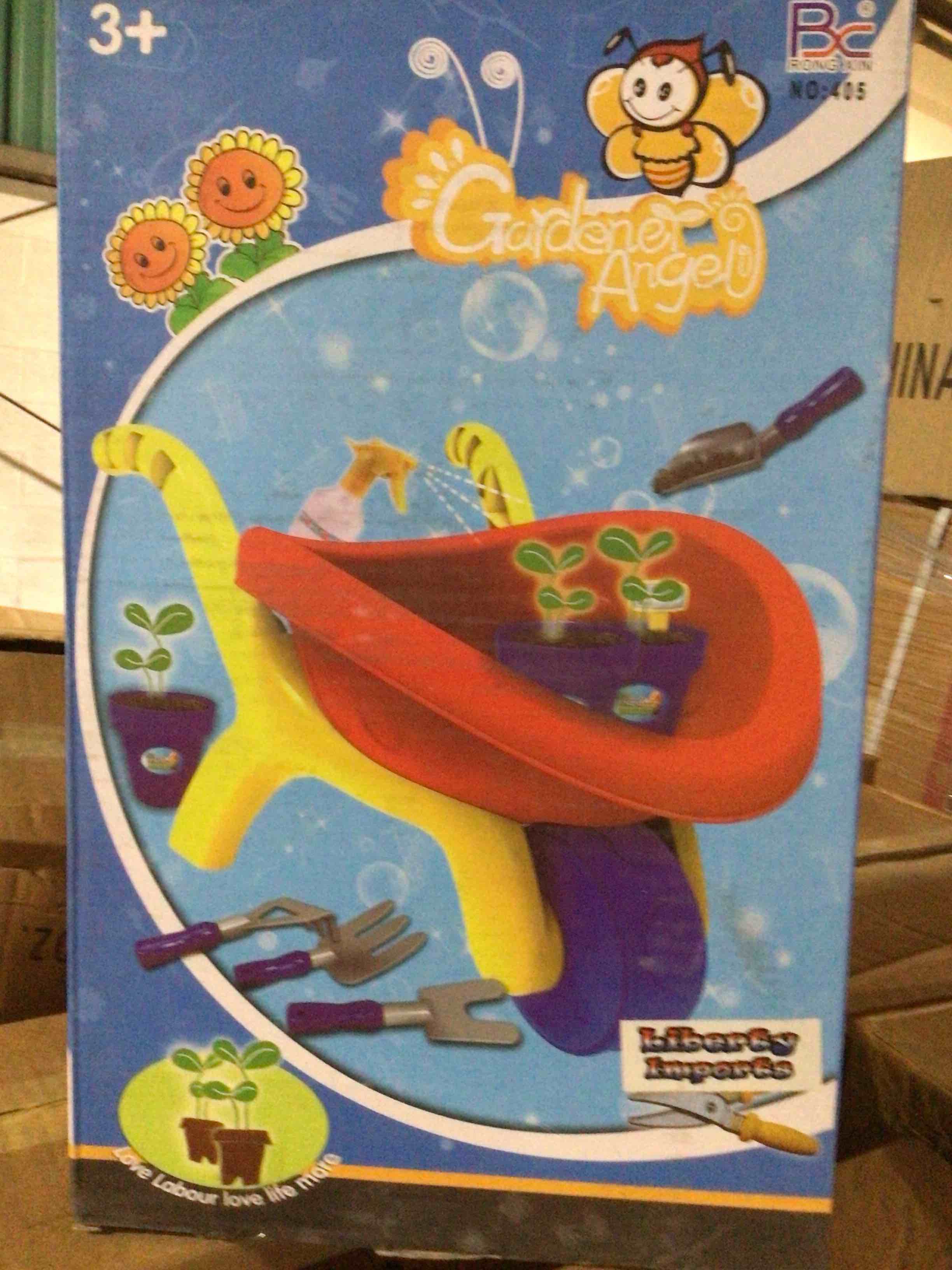 Mini Wheelbarrow & Gardening Tools Playset for Kids - 14 Pcs