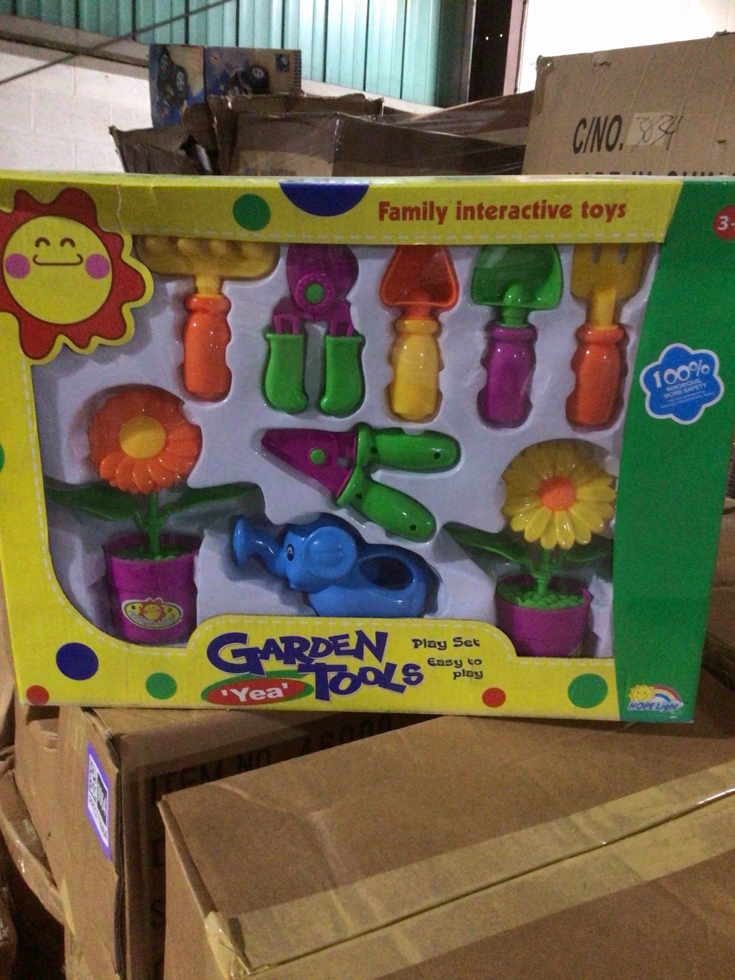 Condition photo showing New/Like New for Little Garden Tools 9-Piece Gardening Set for Kids (Assorted Styles)