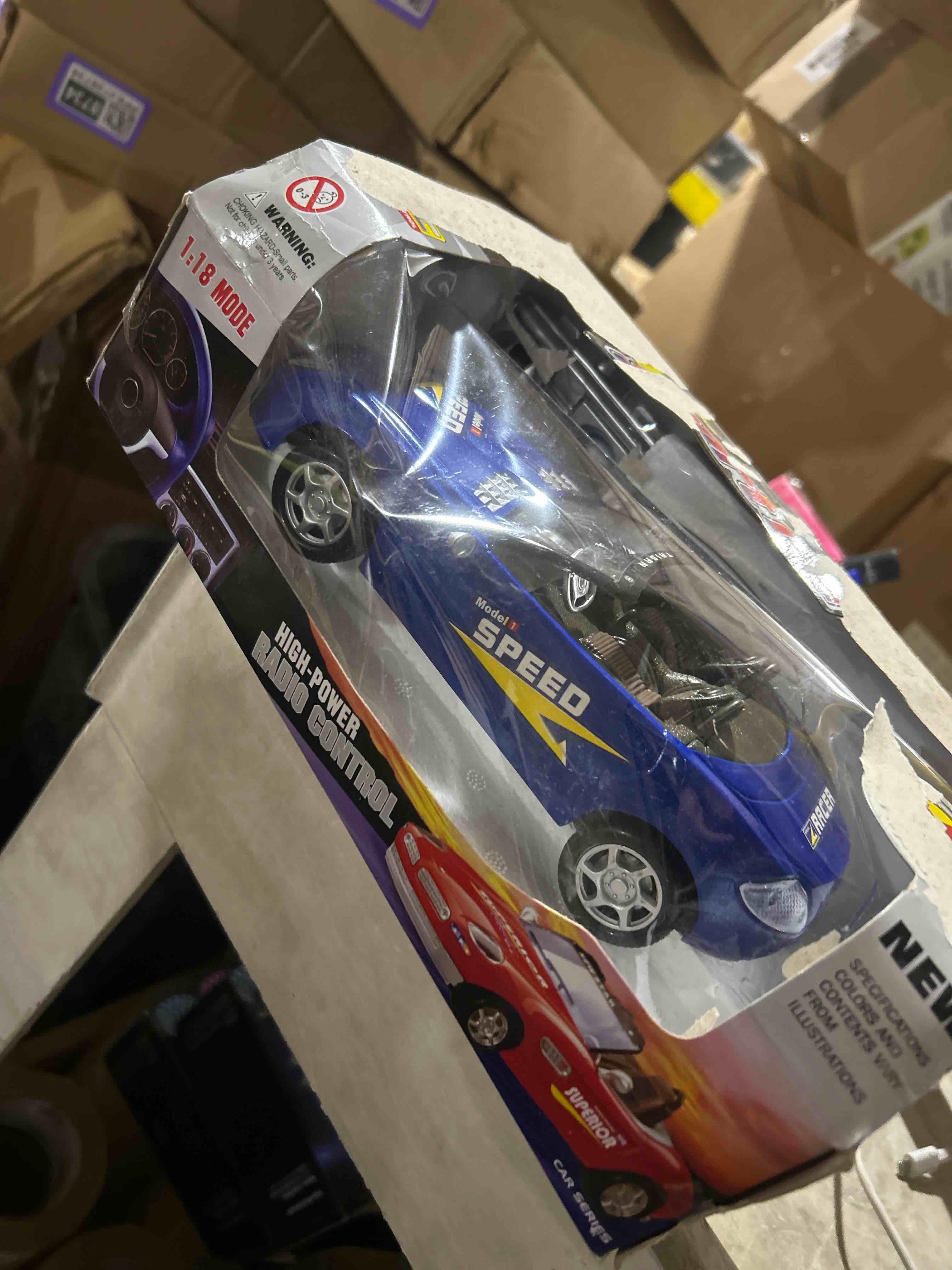 Super R/c Sports Car Radio Control Race Car 1:18 Mode (colours Vary). Best Price