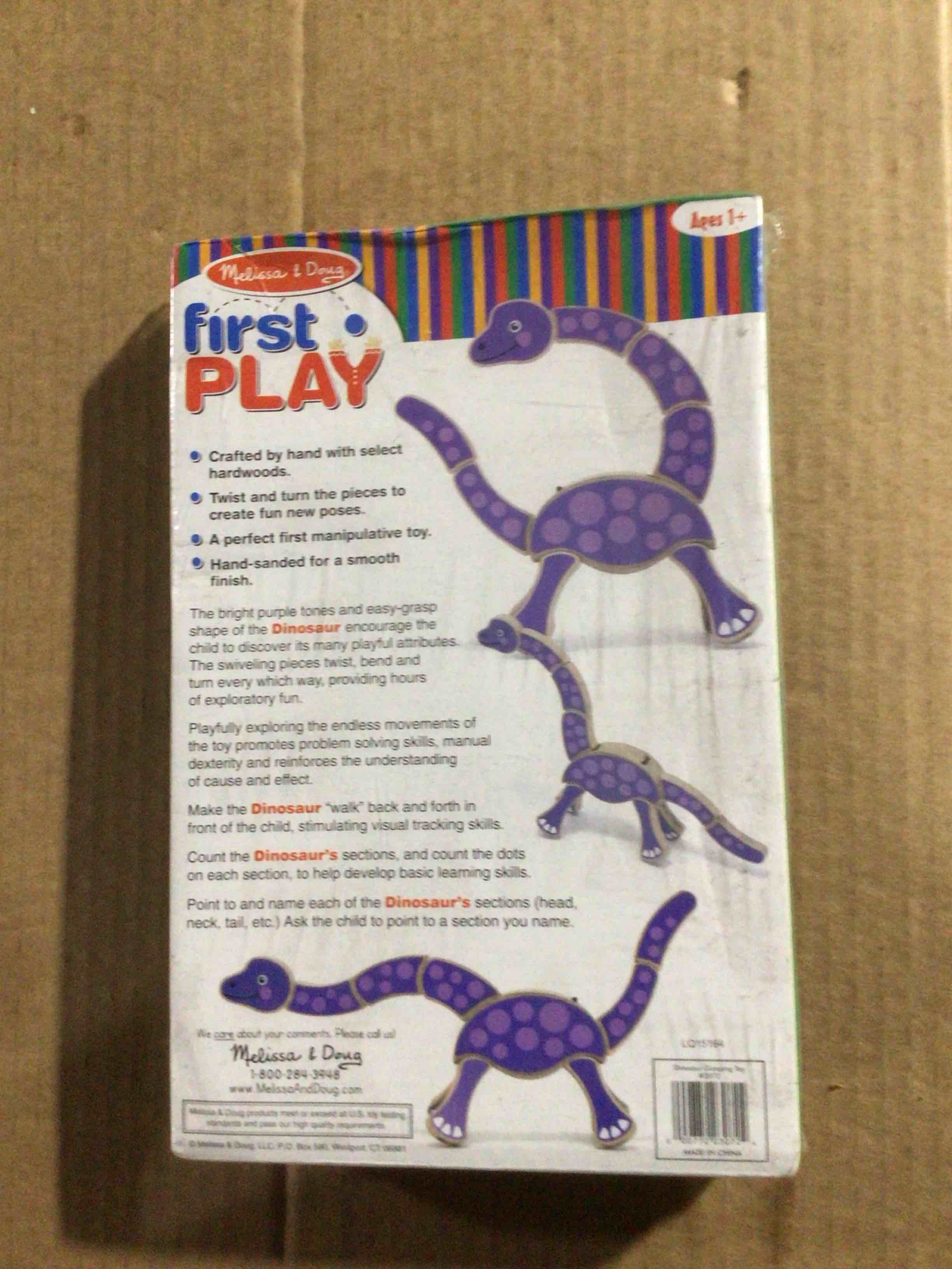 Condition photo showing New/Like New for Dinosaur Grasping Toy