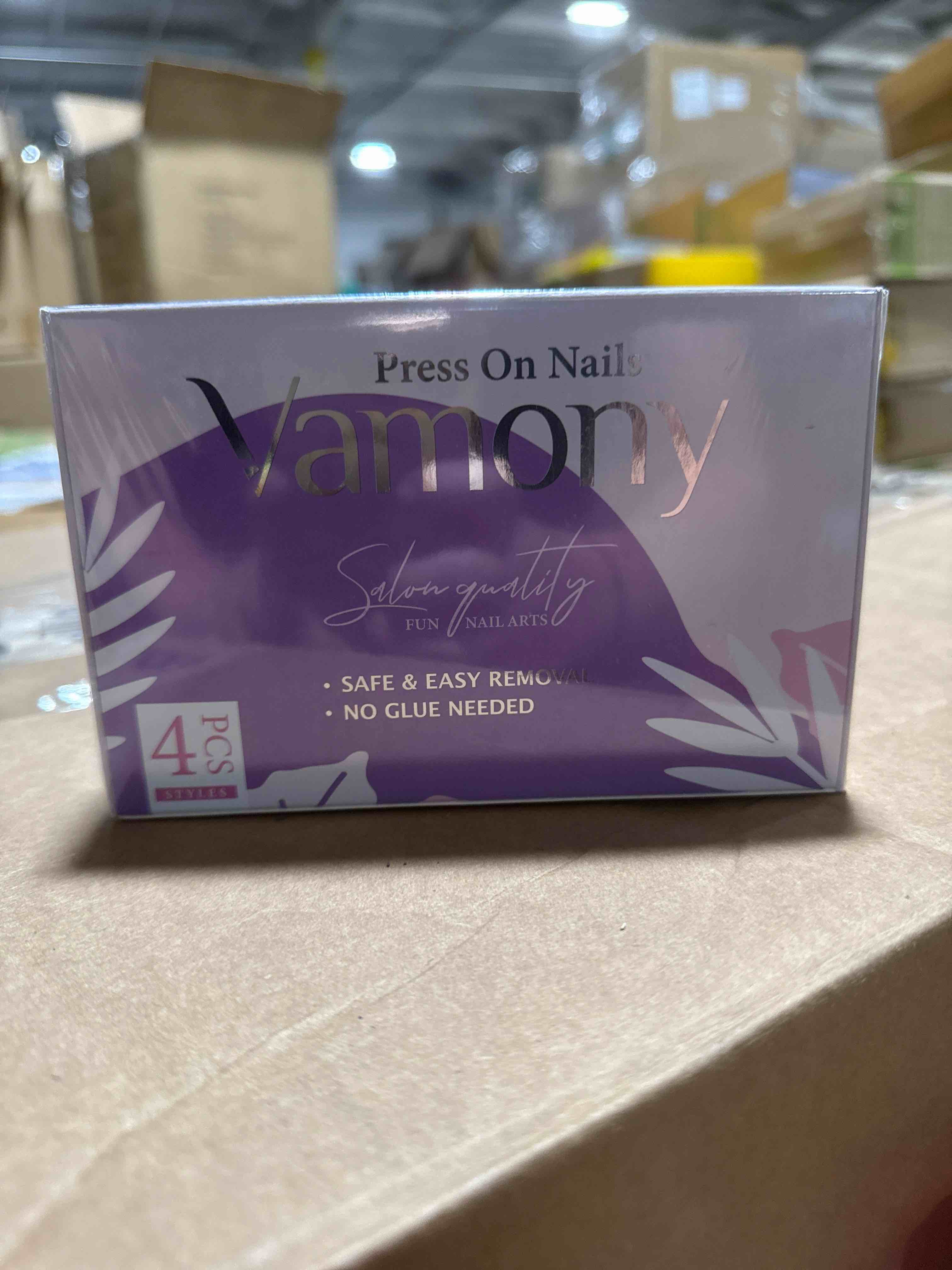 vamony press on nails 4 pc styles 