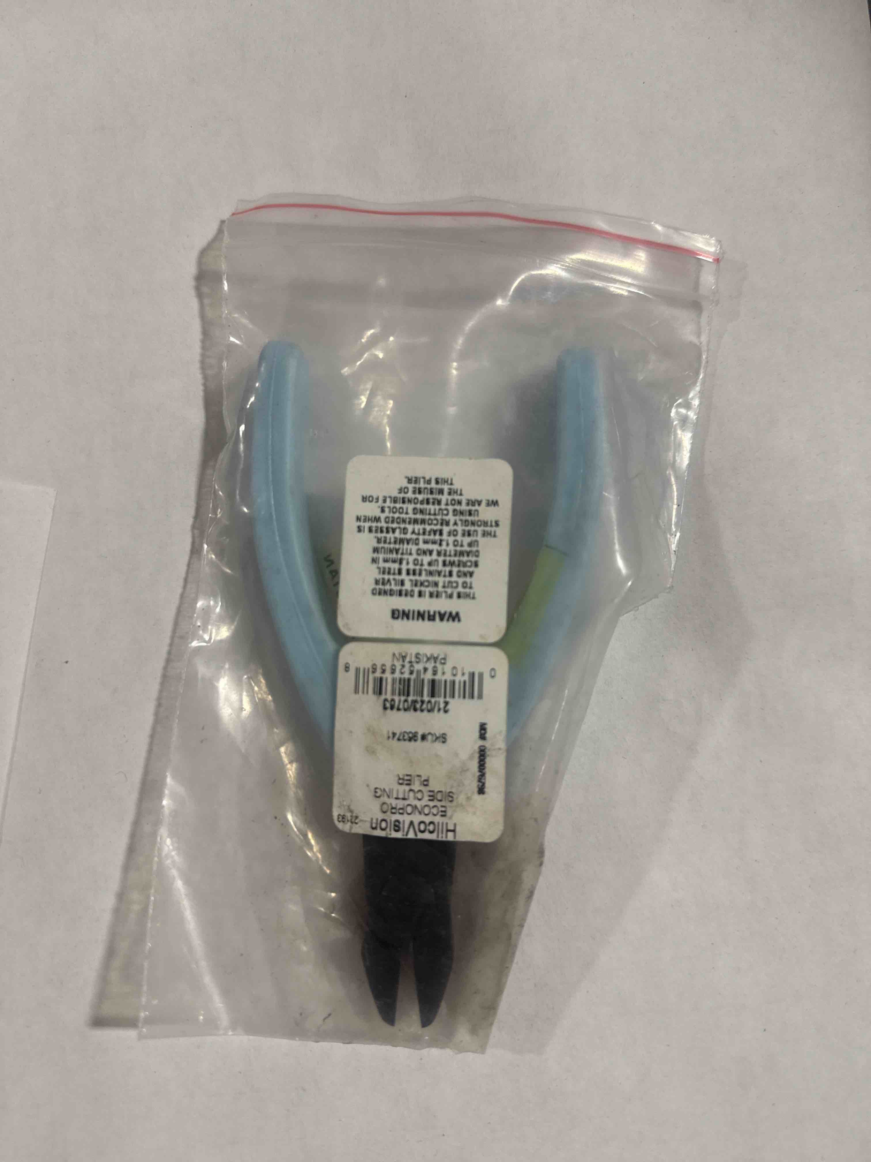 Condition photo showing New/Like New for hilco vision side cutting plier 21/023/0763