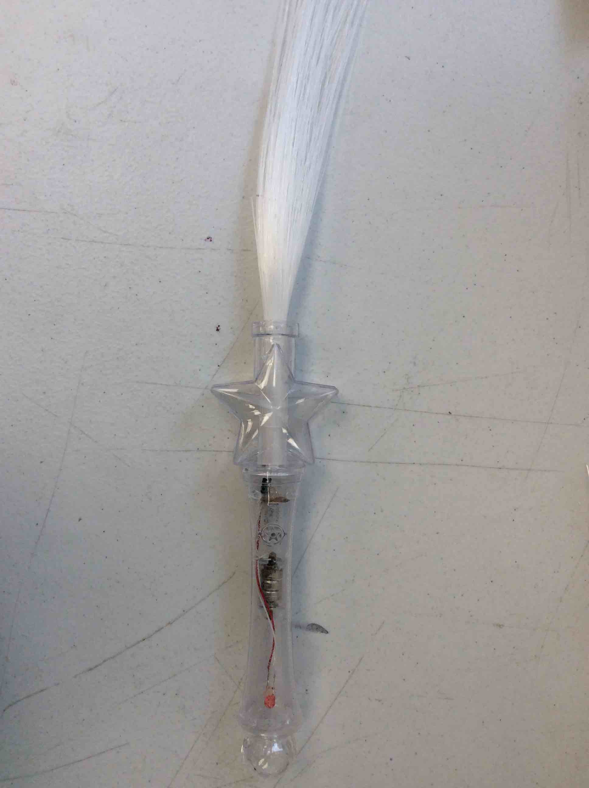 Condition photo showing New/Like New for shooting star fiber wand 
