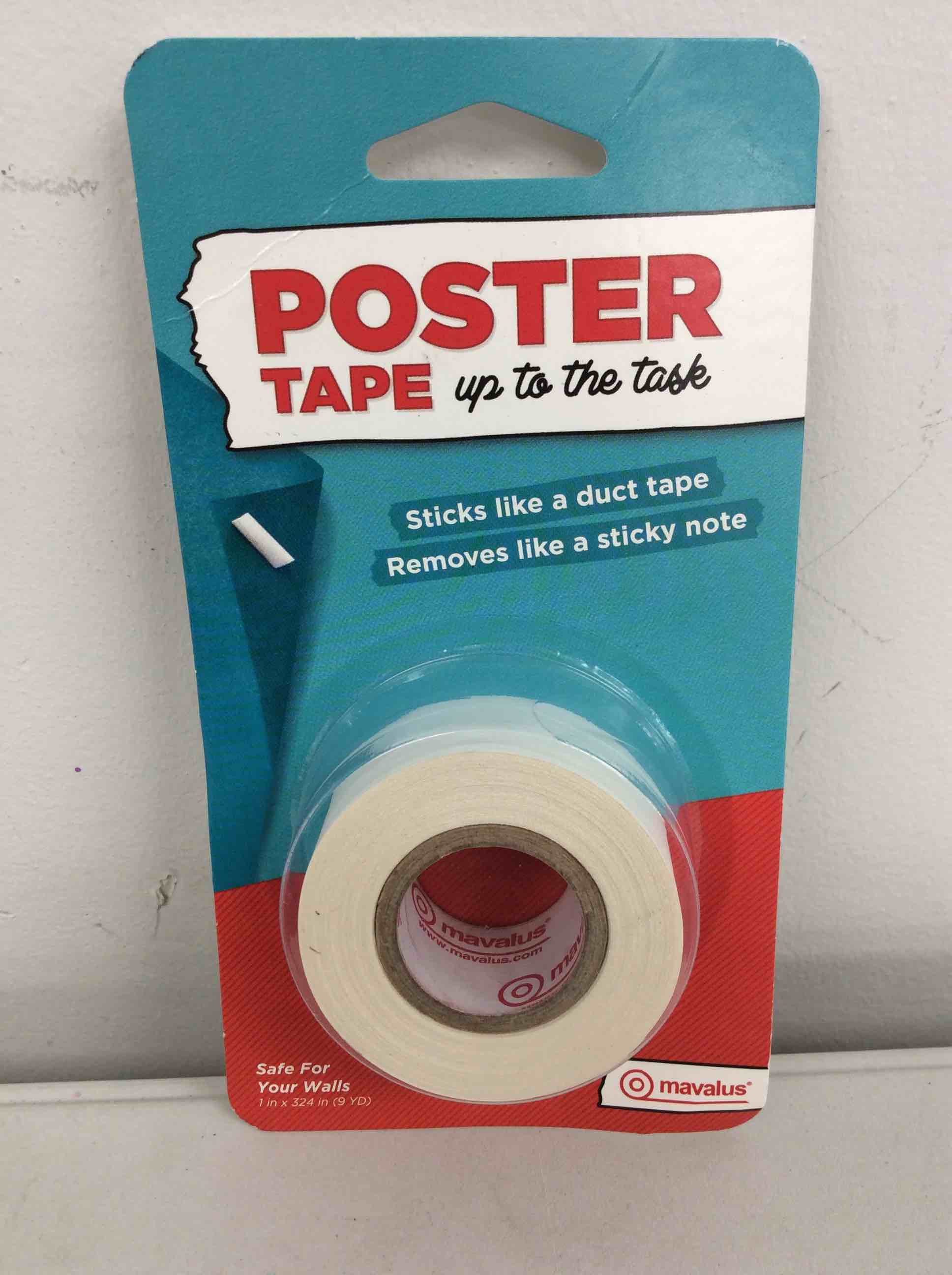 Condition photo showing New/Like New for mavalus poster tape 1” x 324”