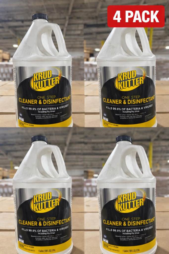 Krud Kutter Pro 367514 One Step Cleaner & Disinfectant, Gallon, (Pack of 1)