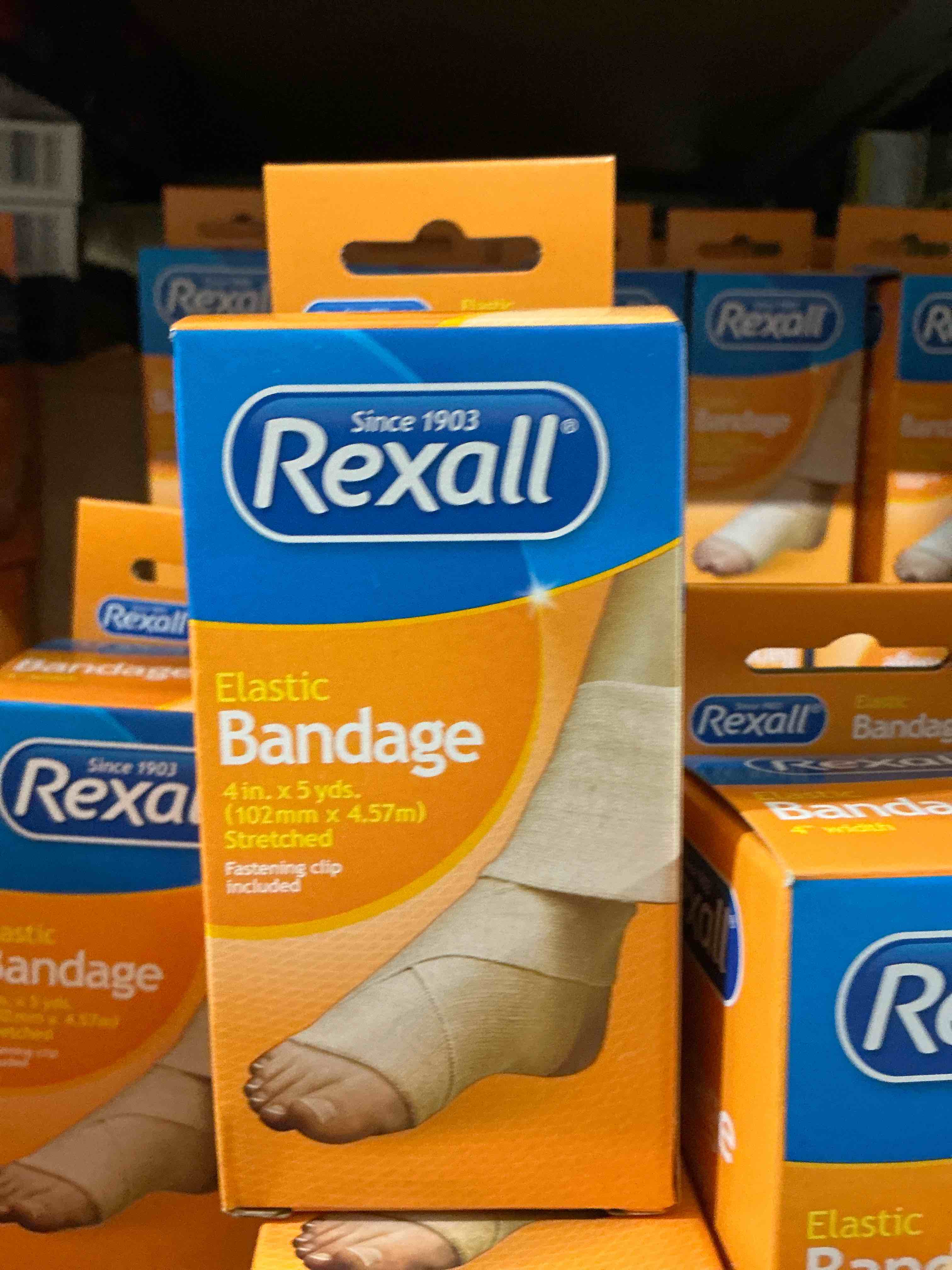 Rexall Elastic Bandage 4 in x 5 yards 