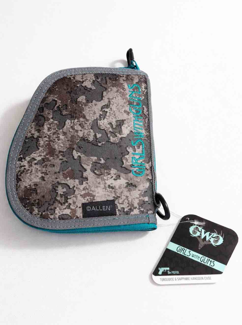 Girls with Guns 8  Handgun Case  8.63  x 6.75   Shade Camo 