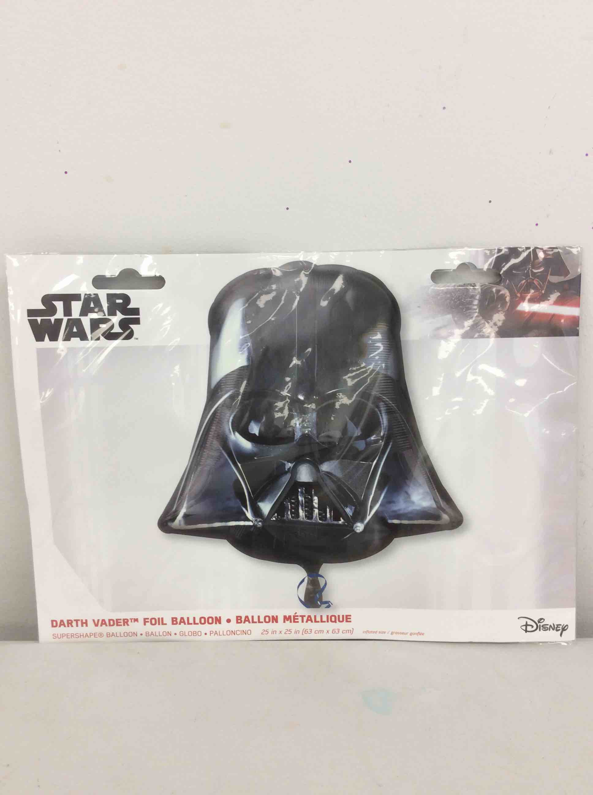 Condition photo showing New/Like New for anagram international darth vader helmet shape pack, 25", black
