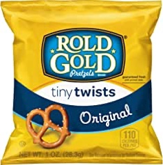 Rold Gold Tiny Twists Pretzels Snack Pack, 1 Oz Bags, 40 Count (BB: June 30, 2020)