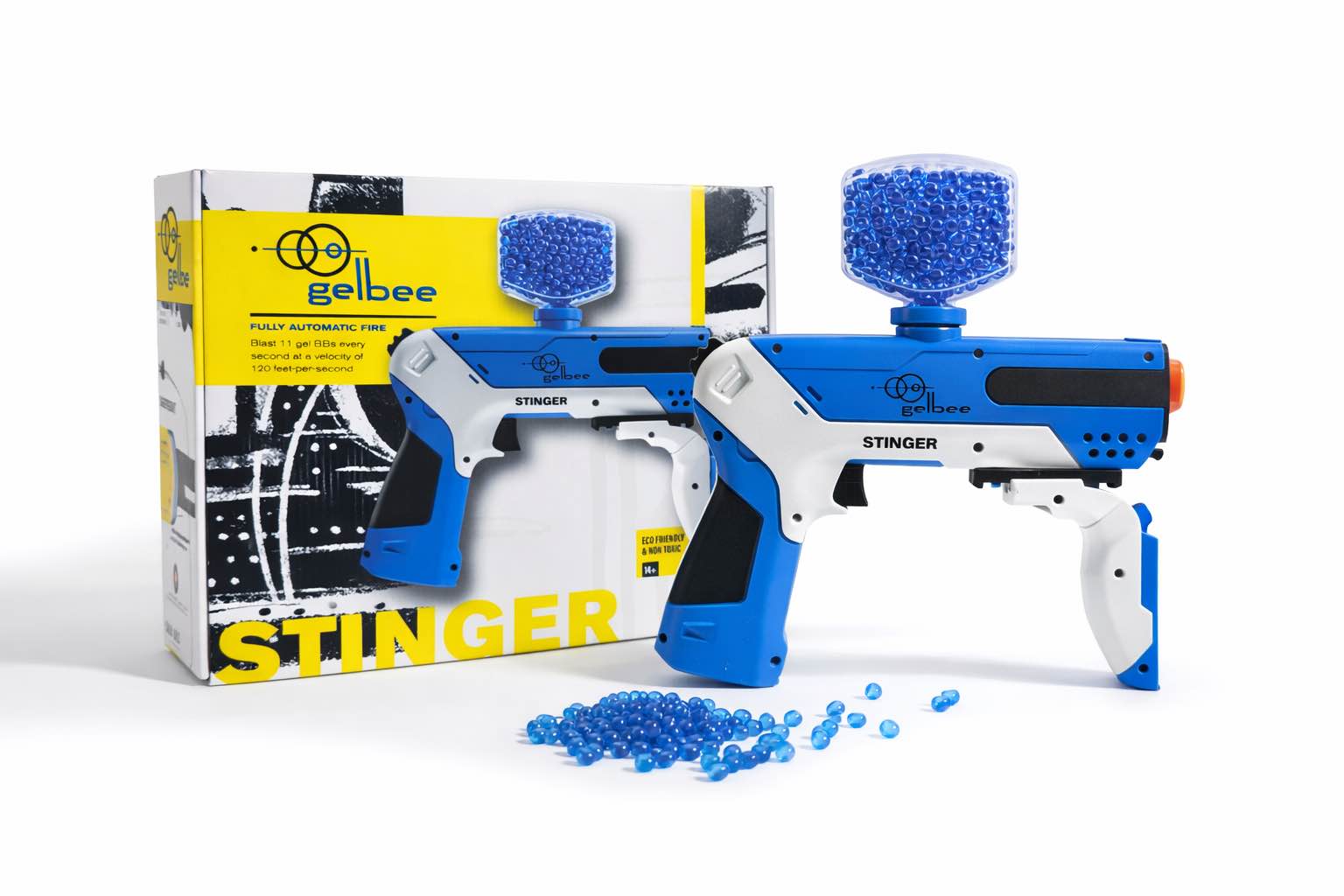 Gelbee fully automatic fire stinger gel BB gun