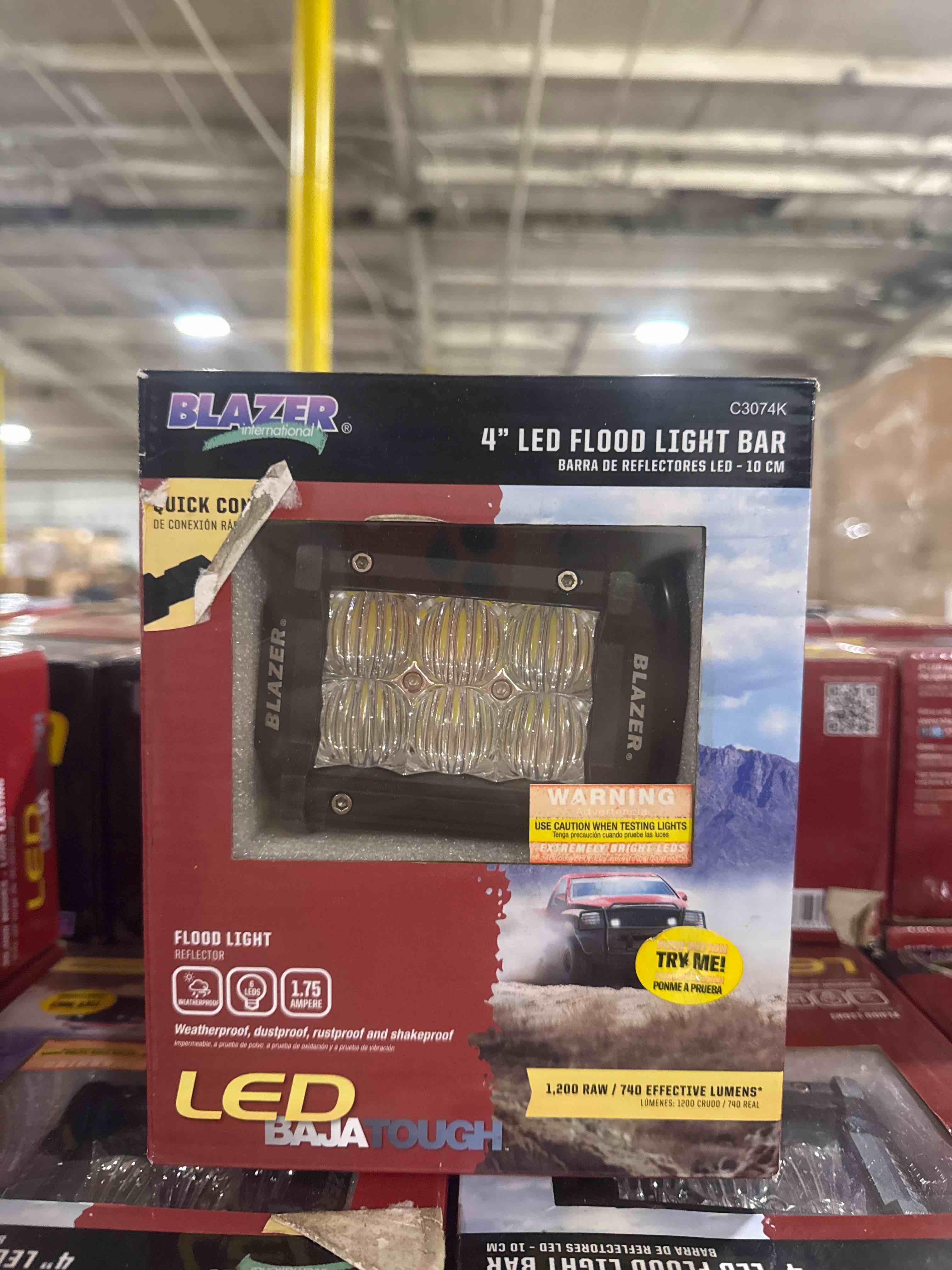 Condition photo showing New/Like New for blazer led baja tough flood light 