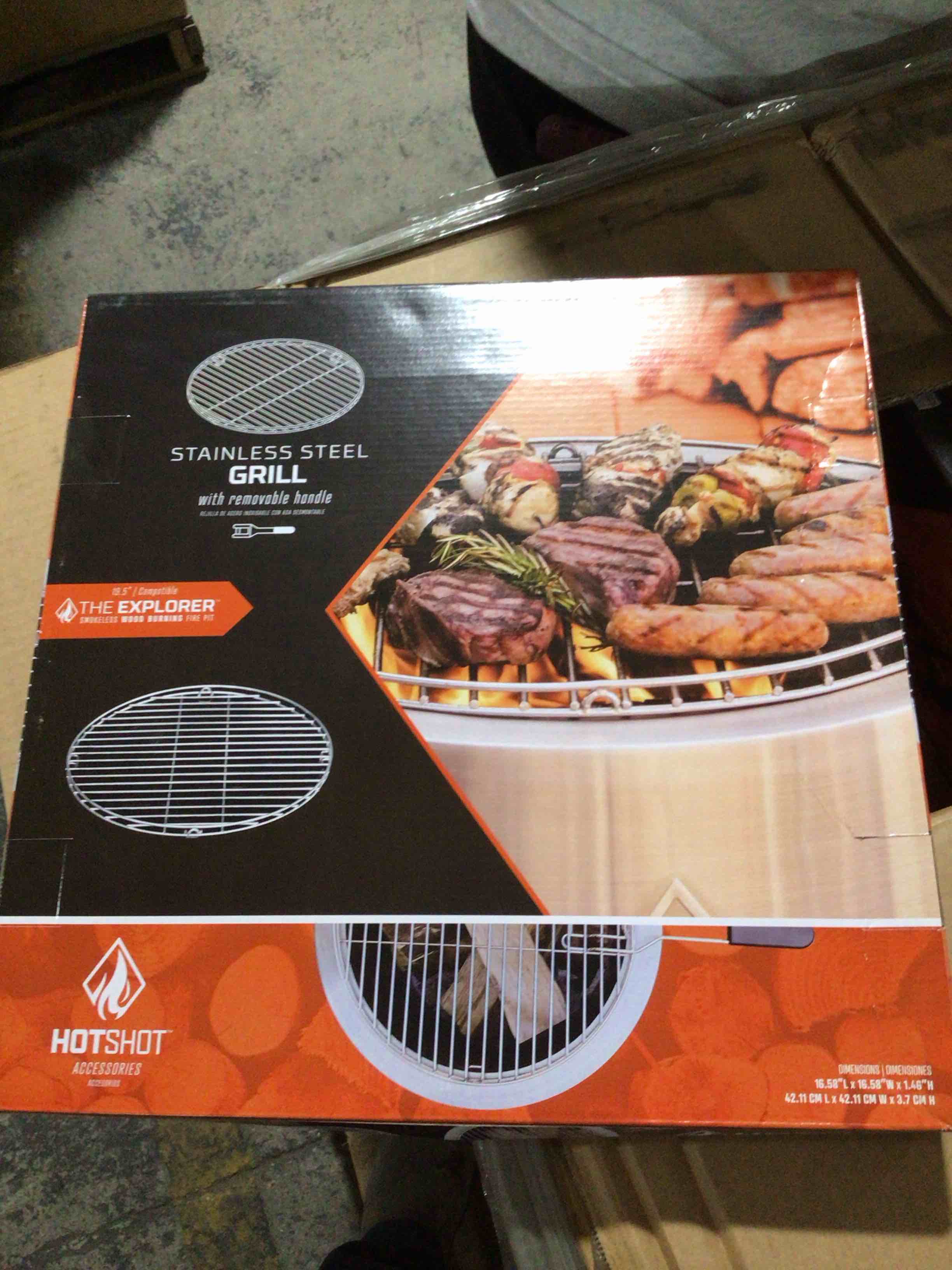 Stainless Steel Grill Grate for  Explorer Low Smoke 19.5 in. Fire Pit