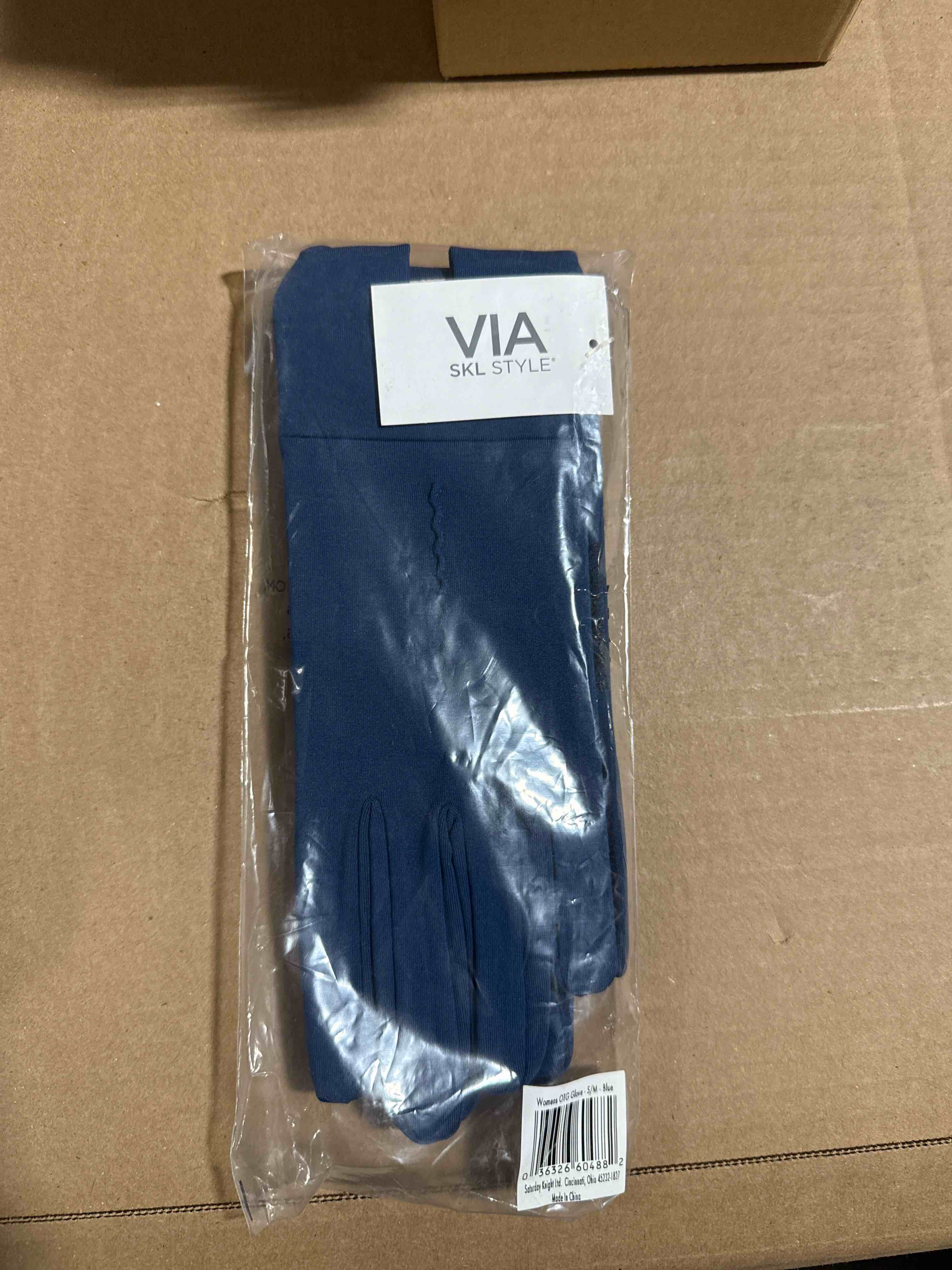 SKL style women’s OG glove, small medium blue