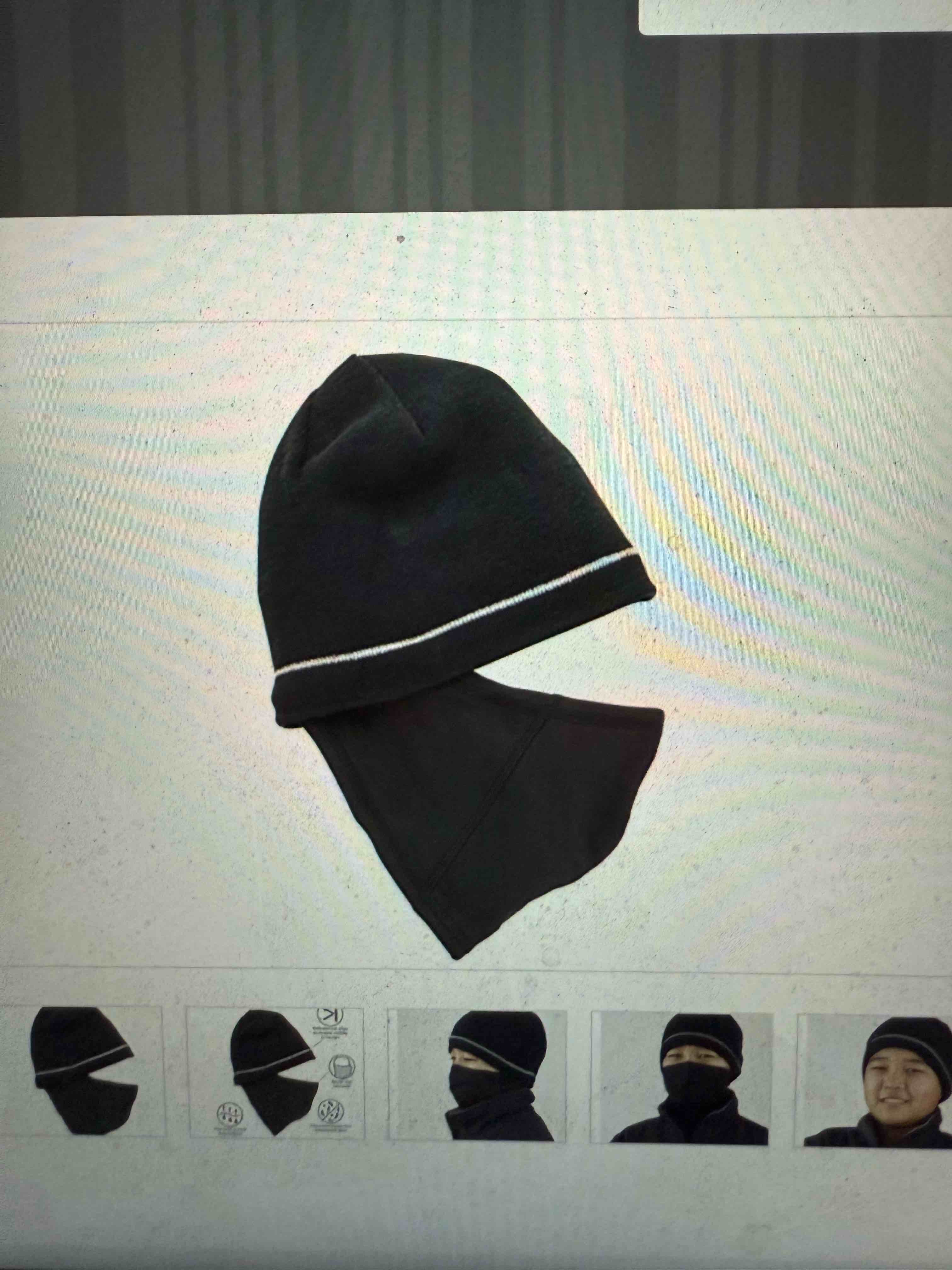 kids style beanie, one size black