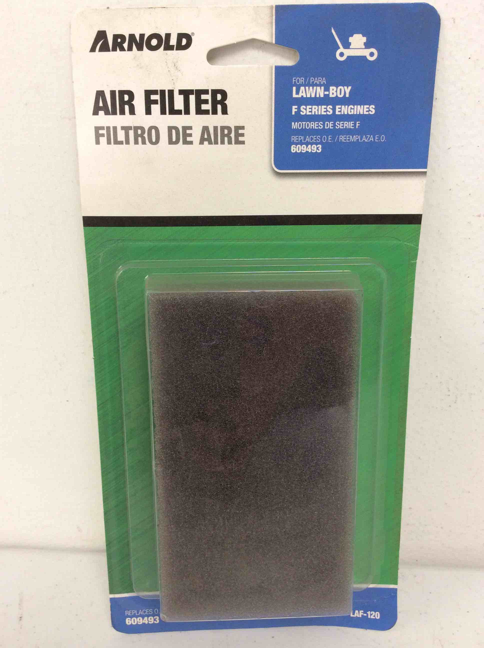 Condition photo showing New/Like New for arnold air filter laf-120 for lawn boy f-series engines 609493 oem
