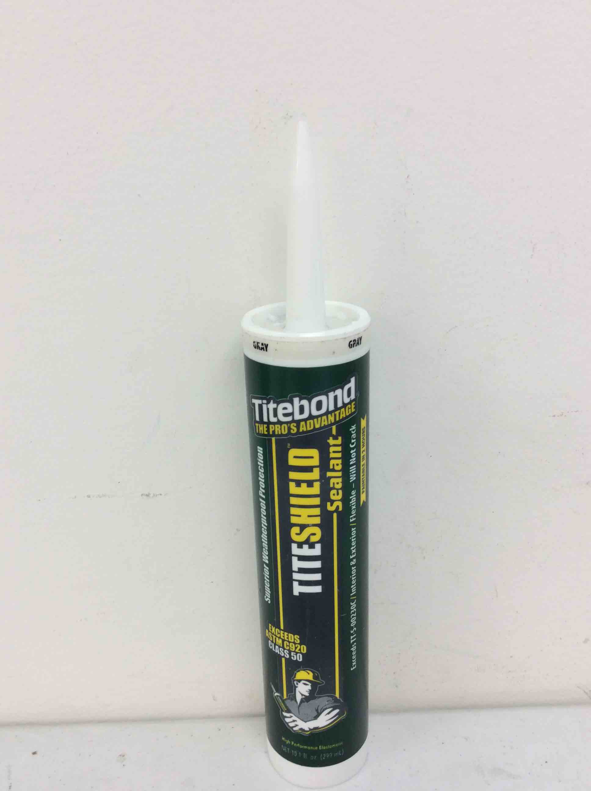 Condition photo showing Good Condition for titebond the pros advantage sealant in gray 10.1 fl. oz.