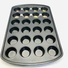 Mini Muffin Pan NONSTICK 1.8 in cups (Moldes de 4.5 cm) Kitchen & Table 