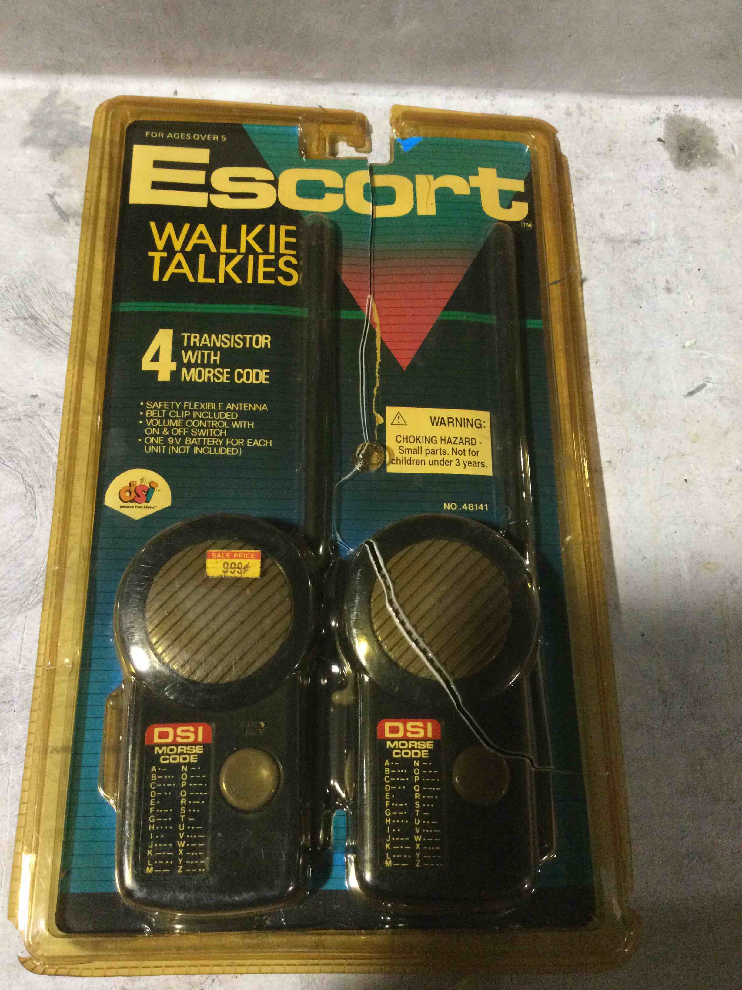 Escort Walkie Talkies No. 48141