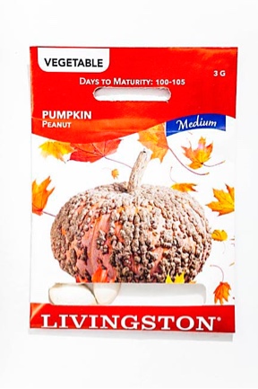Livingston Seeds, Pumpkin (Peanut) 2.5G