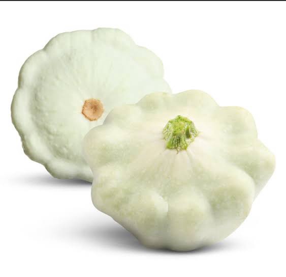 Livingston Squash White Bush Scallop Patty Pan