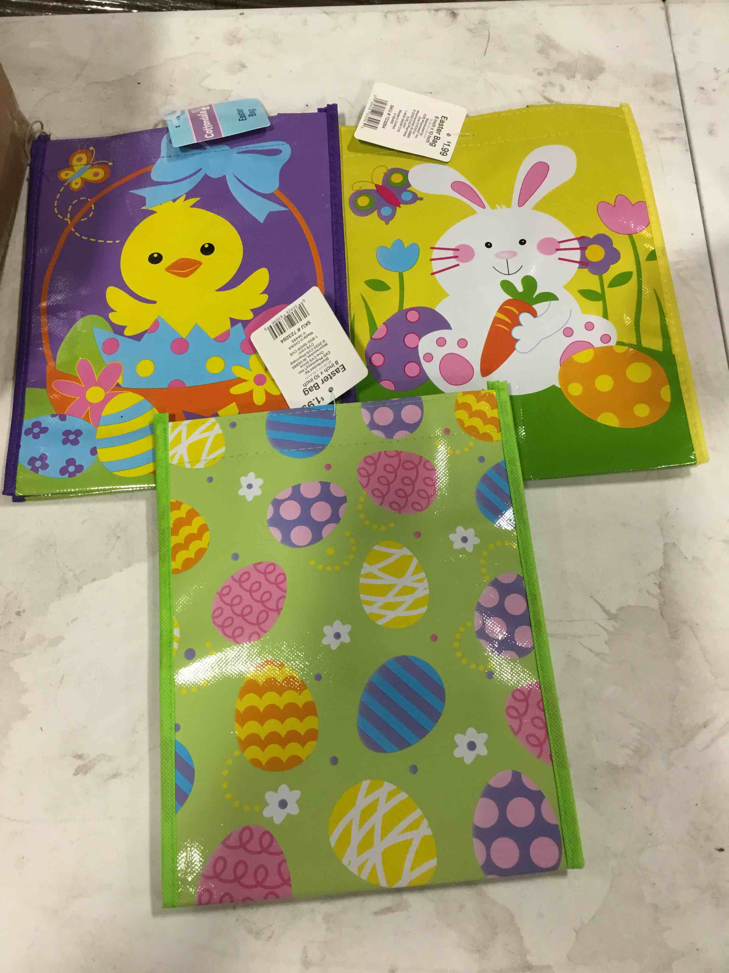 Assorted Easter Bags 8”x10” 