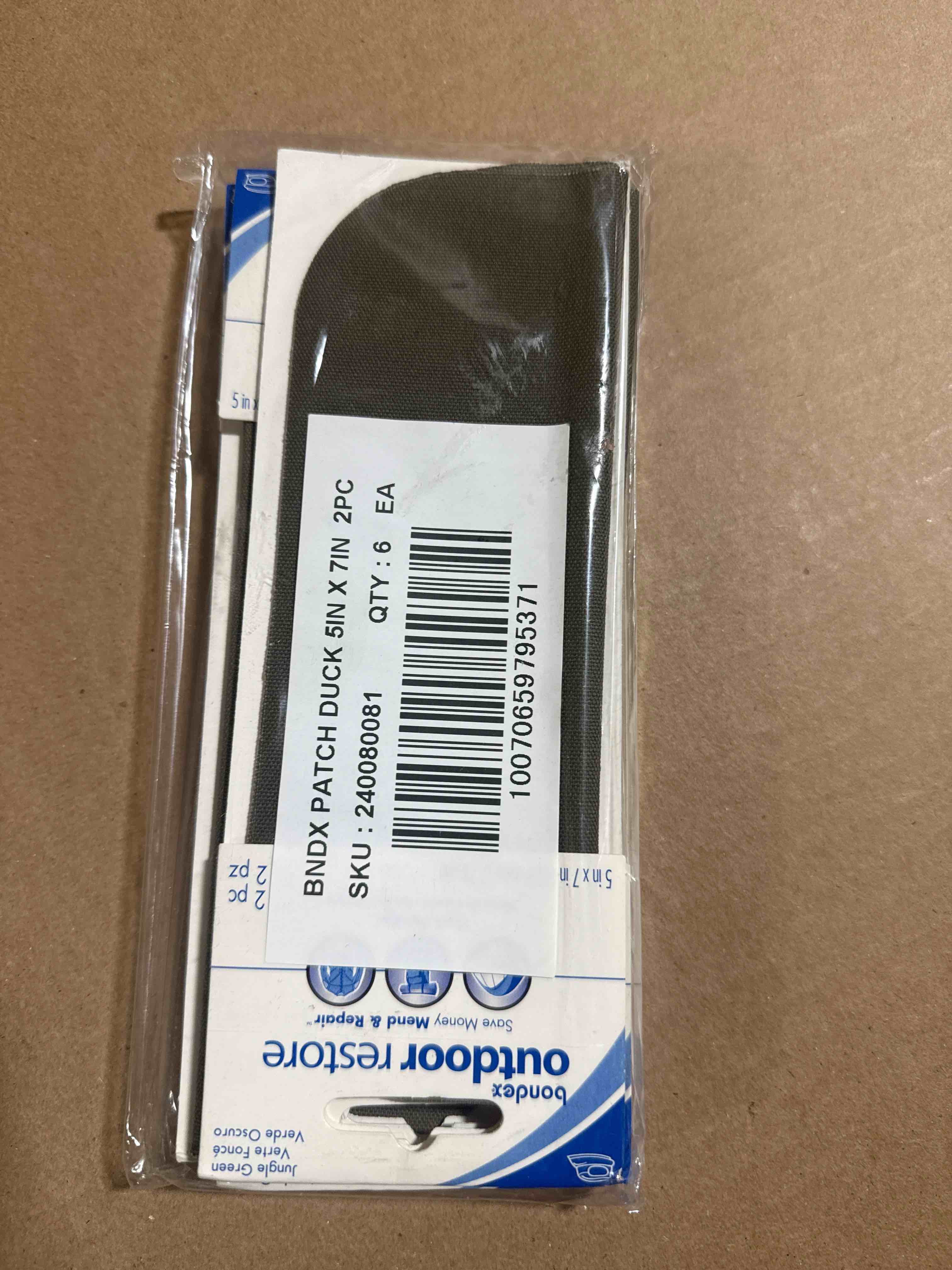 lot of 6 Bondex 2pk Patch Duck Canvas