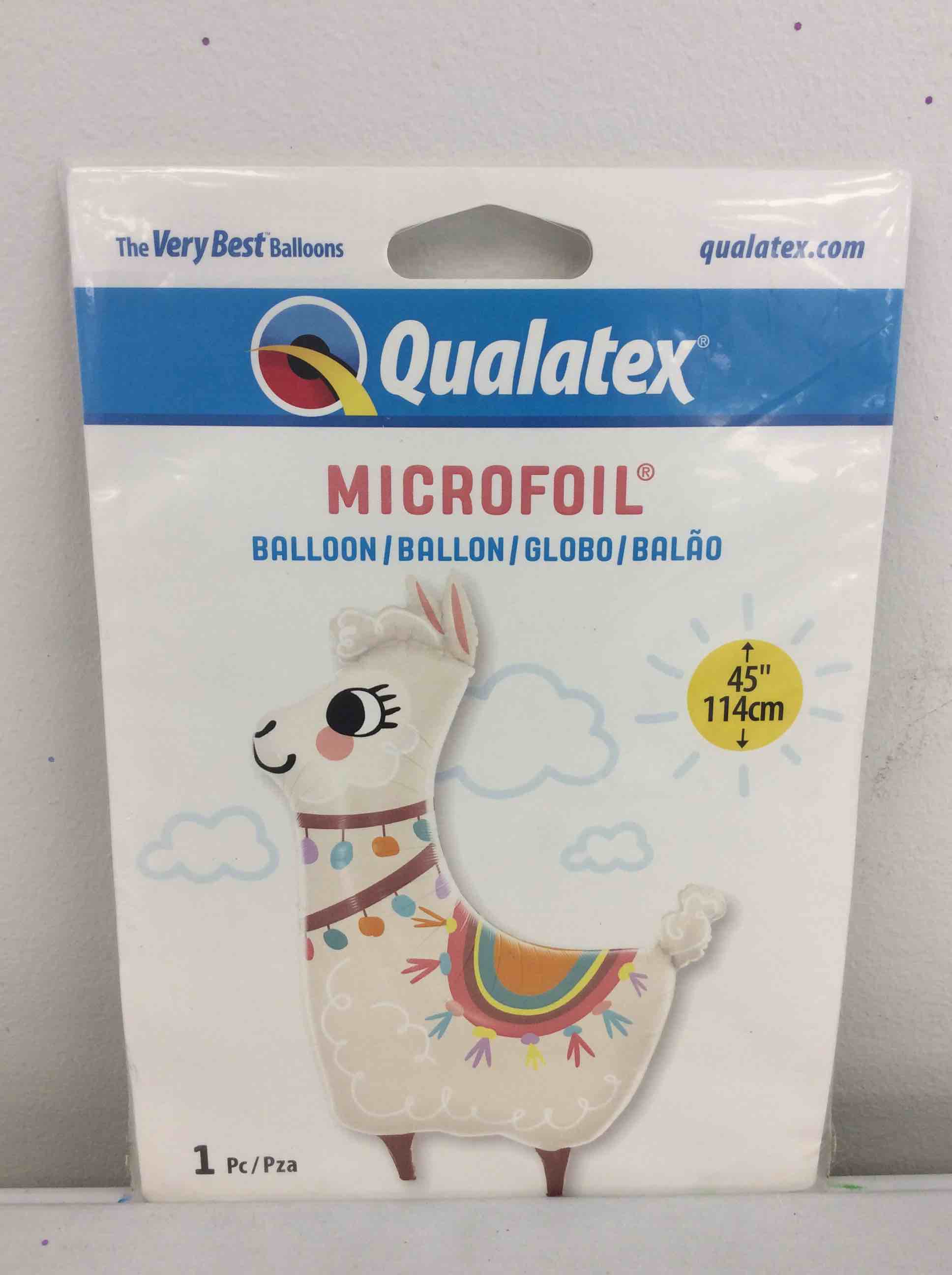 Condition photo showing New/Like New for qualatex 45" llama lovable shape foil balloon