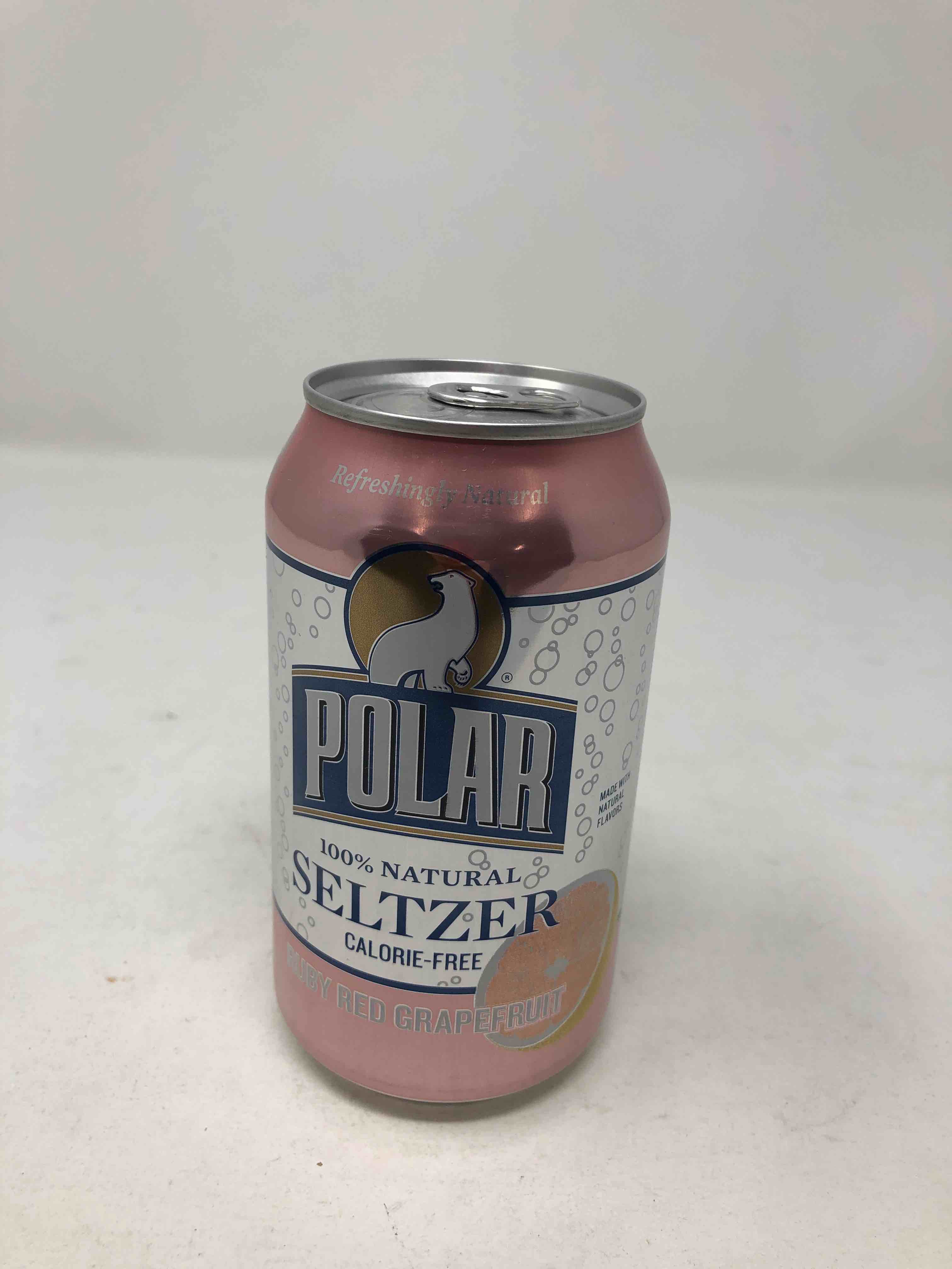 Polar Seltzer Water, Grapefruit, 12 fl oz