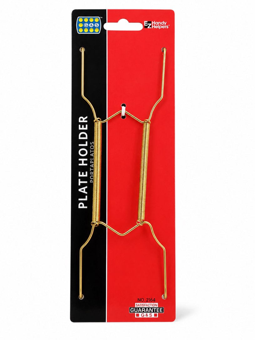 pack of 6 E-z Handy Helpers Brass Plate Hanger / Holder Nip Free Shipping