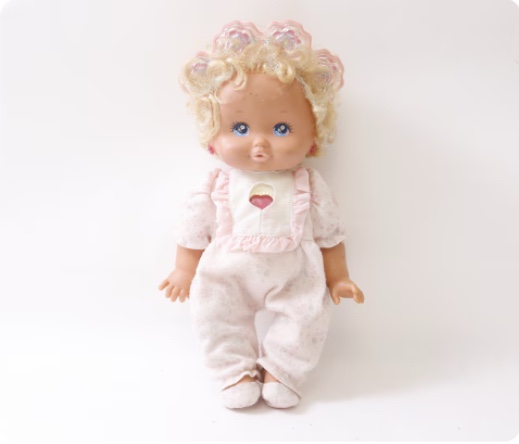 Rare Vintage 1990 Baby Twinkles Doll Mattel Italy